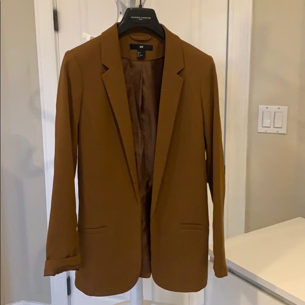 Zara blazer in brown